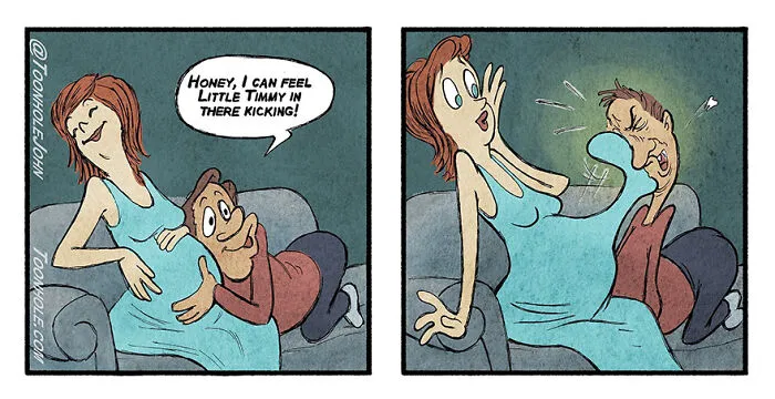 27 Cleverly Dark Comics By Comedic Genius Toonhole John (New Pics)