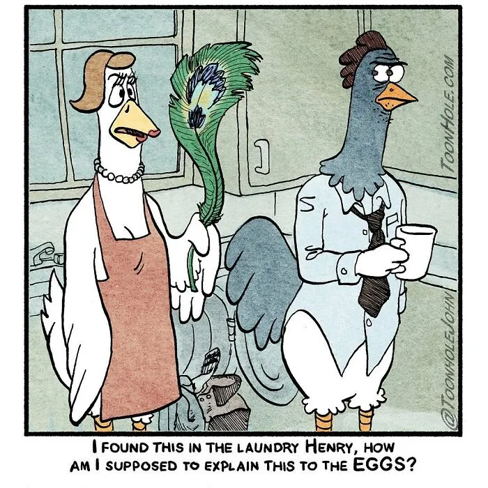 27 Cleverly Dark Comics By Comedic Genius Toonhole John (New Pics)