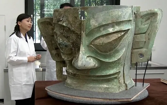 Sanxingdui Bronze Masks