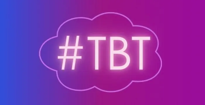 Famous Throwback Thursdays #tbt: Sharing a photo on Instagram that was taken some time ago, with the hashtag #tbt.  Did you use the hashtag?