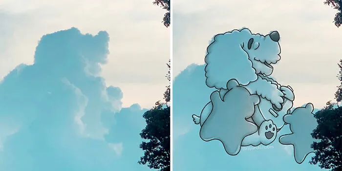 Secret Stories Hidden In The Clouds, Revealed By This Creative Artist (22 New Pics)