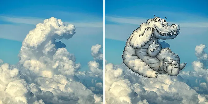 Secret Stories Hidden In The Clouds, Revealed By This Creative Artist (22 New Pics)