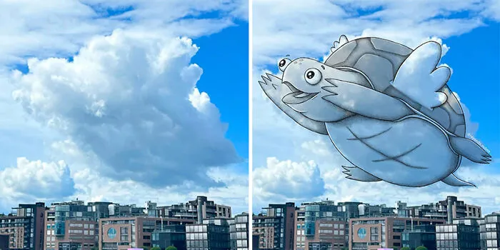 Secret Stories Hidden In The Clouds, Revealed By This Creative Artist (22 New Pics)
