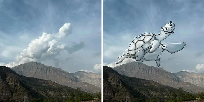 Secret Stories Hidden In The Clouds, Revealed By This Creative Artist (22 New Pics)
