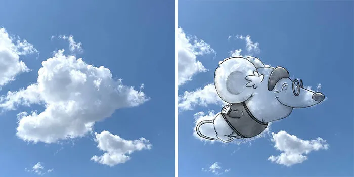 Secret Stories Hidden In The Clouds, Revealed By This Creative Artist (22 New Pics)