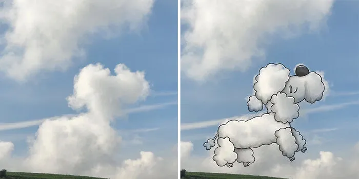 Secret Stories Hidden In The Clouds, Revealed By This Creative Artist (22 New Pics)