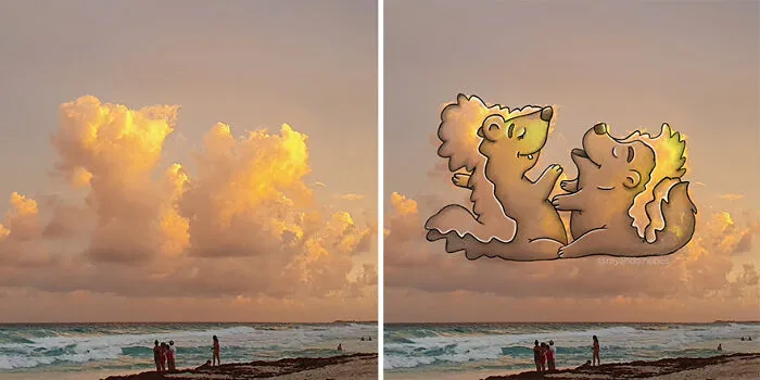 Secret Stories Hidden In The Clouds, Revealed By This Creative Artist (22 New Pics)