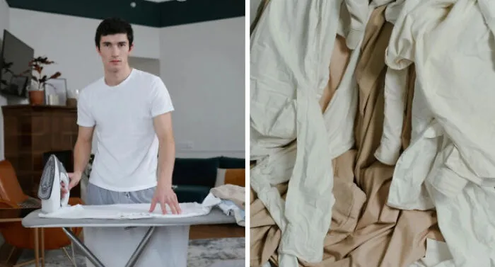 Would you rather iron every single item of clothing you wear (even your socks) or have your clothes permanently wrinkled no matter what you do?