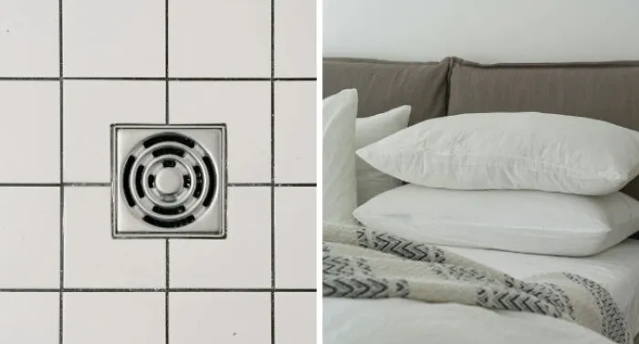 Would you rather clean out the clogged shower drain every week with your bare hands or change bed sheets every day?