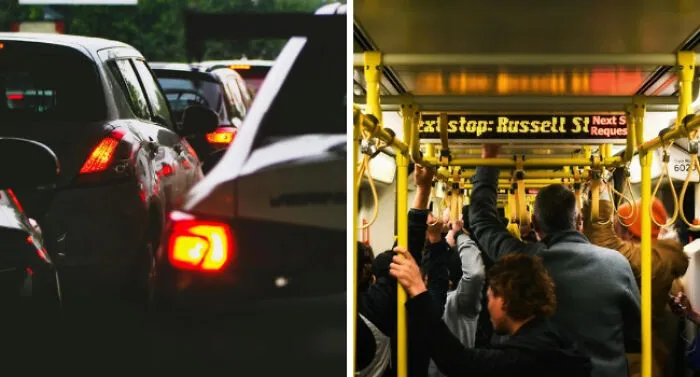 Would you rather be stuck in traffic for hours every time you’re driving your car or only be able to ride in a subway that always smells like rotten eggs?