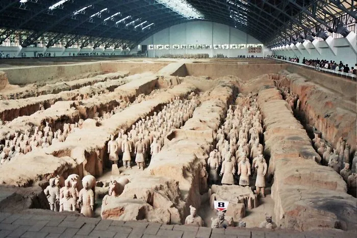 Mausoleum Of The First Qin Emperor, China, Began Construction 246 Bce, Finished 208 Bce