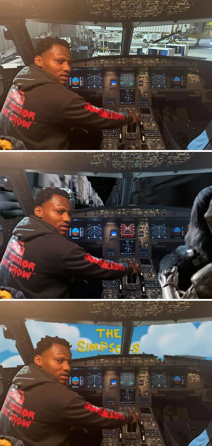 Photoshop Me Flying The Plane