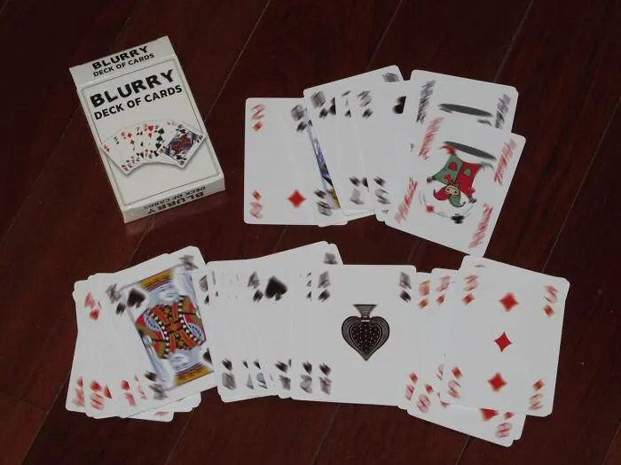 Play Your Cards Right (Even If You Can't See Them) With A  <a Style="Display:inline;" Href="Https://Www.amazon.com/Island-Dogs-Blurry-Playing-Difficult/Dp/B0cjk21mqb?ie=utf8&linkcode=ll1&tag=bplion-20&linkid=775174283a01209b5eff39b1d798ad56&language=en_us&ref_=as_li_ss_tl" Target="_blank"><span Style="Font: Inherit; Color: #d74b1f;"> Blurry Deck Of Playing Cards</Span>