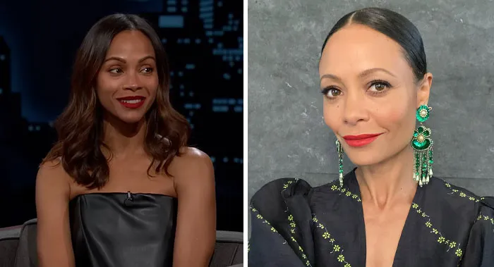 Zoe Saldaña And Thandie Newton