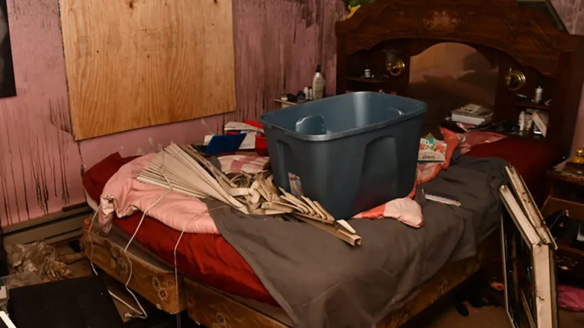 Disturbing Photos Emerge Of Horror House Where "Evil" Mom Held Stepson Captive For 20 Years