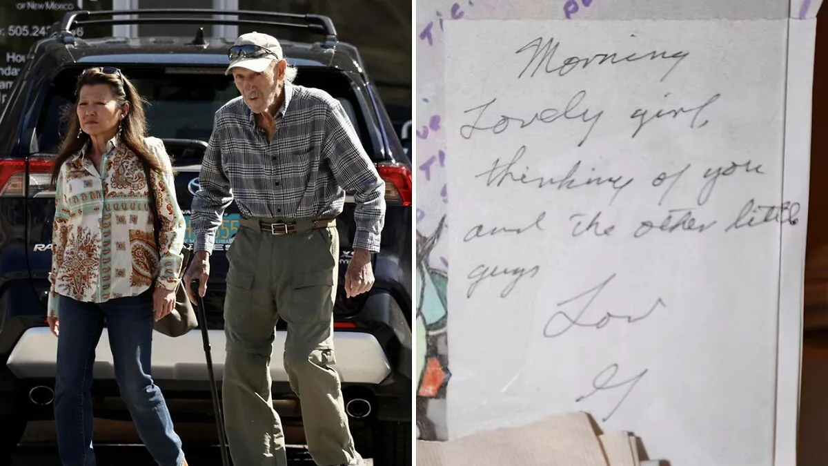Touching Notes Show Betsy Arakawa Left Gene Hackman Memory Cues Around The House