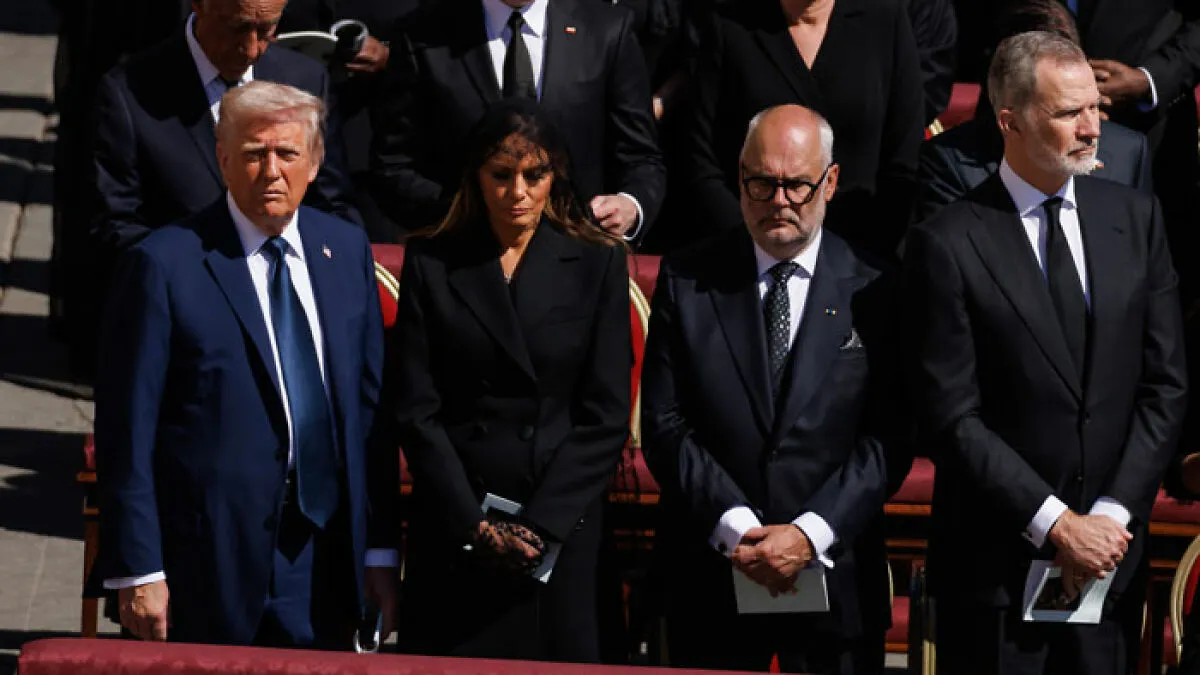 "No Class": World Leaders Accused Of ‘Disrespect’ At Pope Francis’s Funeral