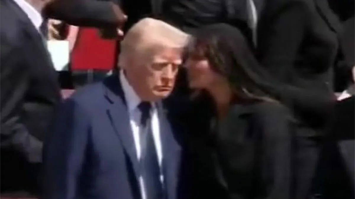 Melania Trump’s Whisper To Donald Decoded By Lip Reader At Pope Francis’ Funeral