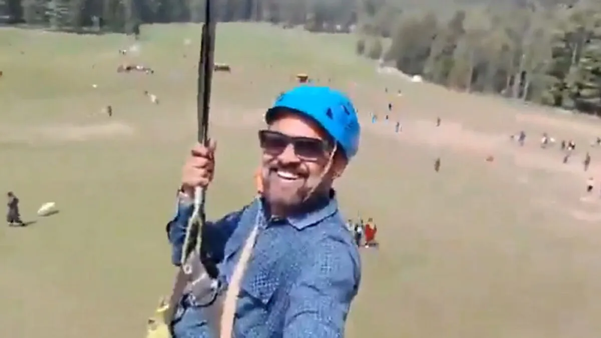 "Oblivious" Tourist Ziplines In Viral Video While Mass Tragedy Occurred Below, Taking 26 Lives