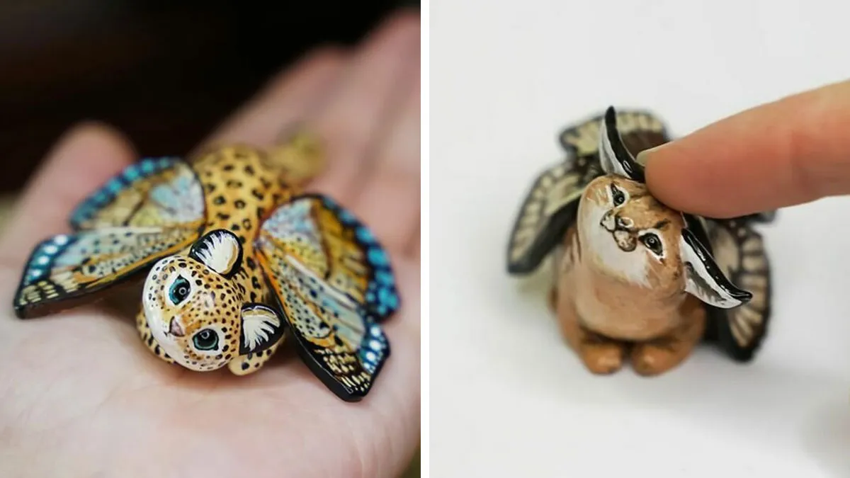 Artist Creates Adorable Animal Figurines, Here Are 48 Of Her Best Ones