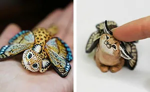 Artist Creates Adorable Animal Figurines, Here Are 48 Of Her Best Ones