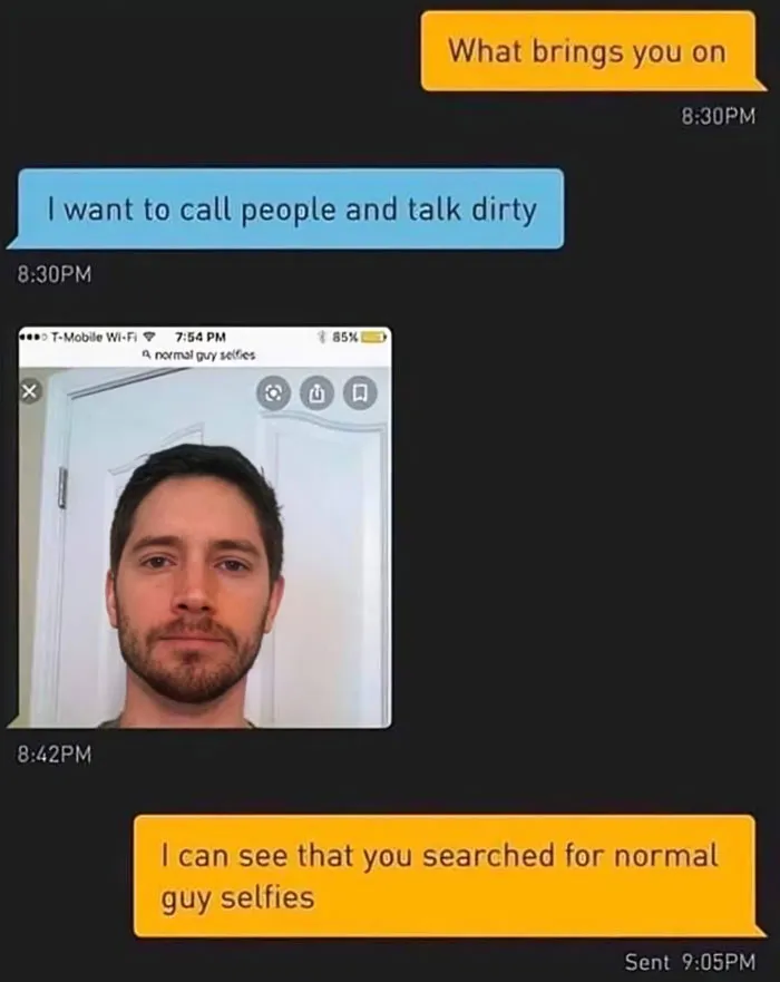 Normal Guy Selfie