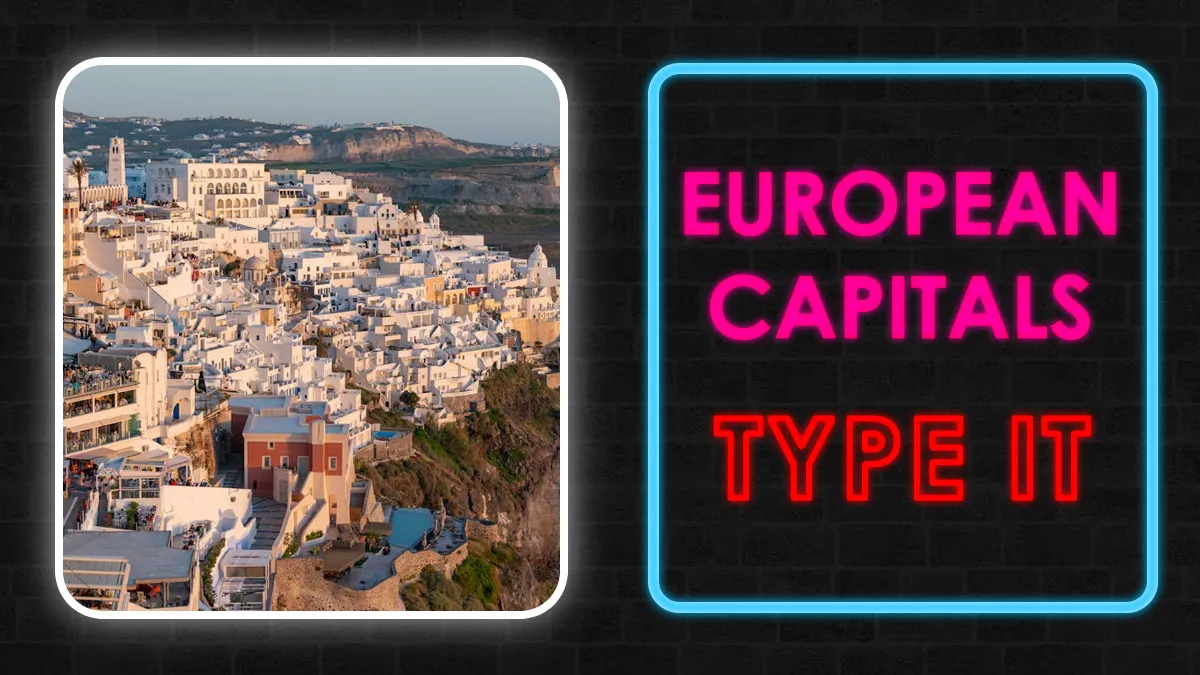 20 European Capitals And No Multiple Choice – Let’s See If You Can Handle This Challenge