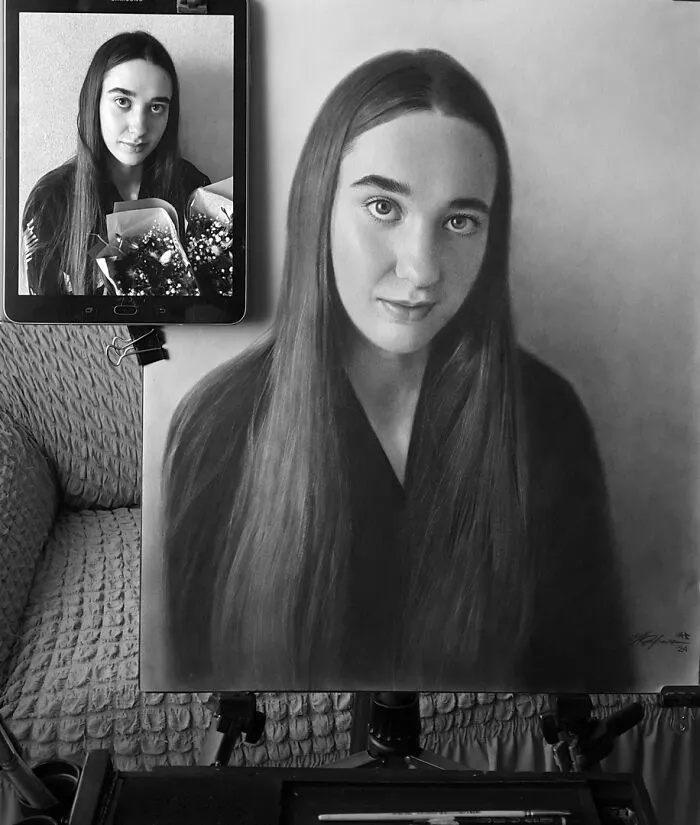 28+ Years Of Experience Shows In This Artist’s Portraits Of People He Drew (30 New Pics)