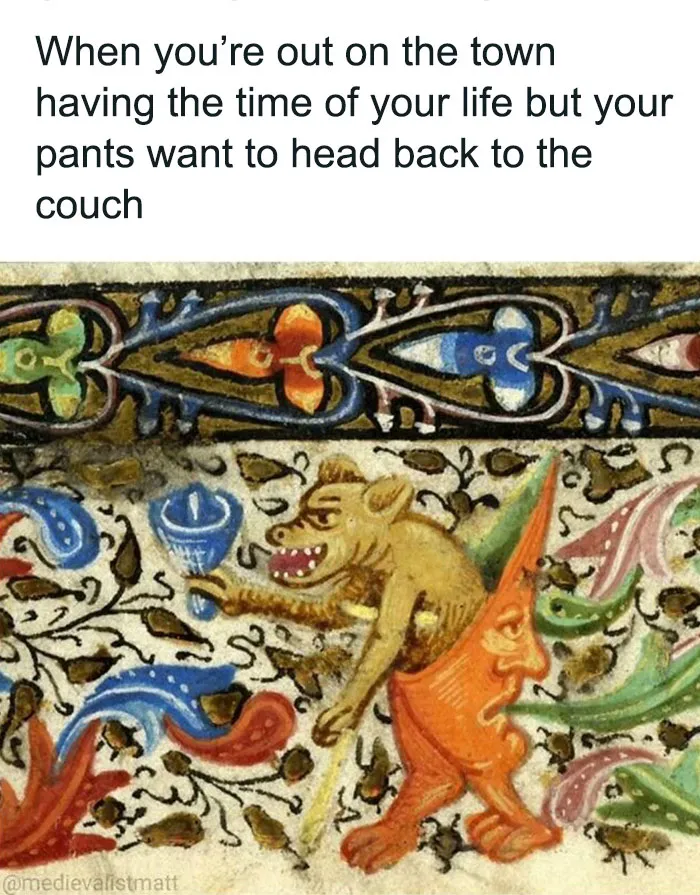 “Prepare Thyself For Laughter”: 35 Medieval Memes Shared By A History Professor (New Pics)