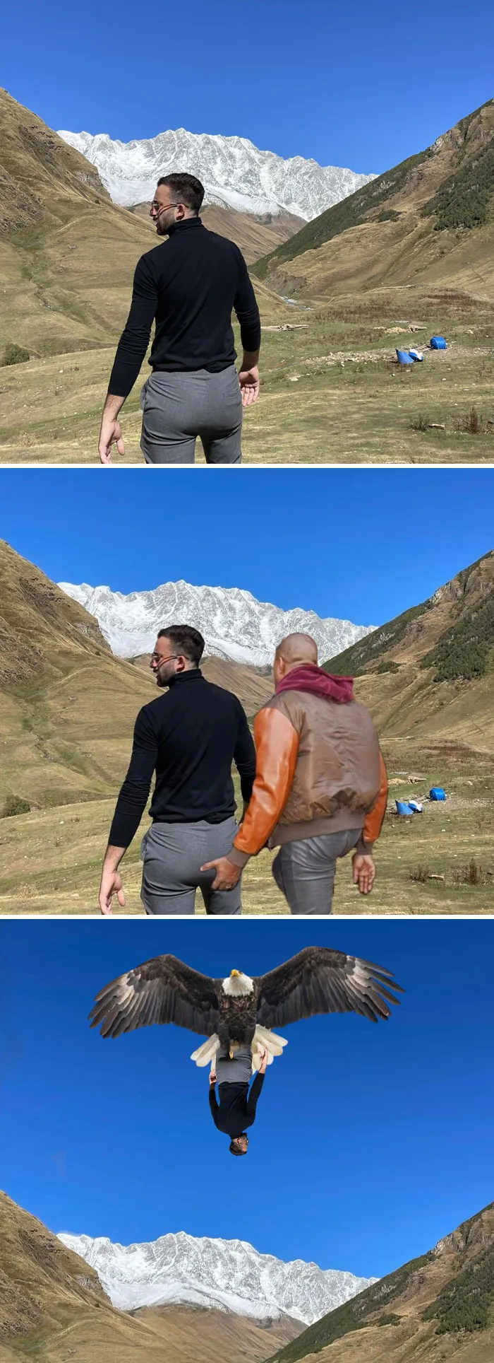 Necesito más creatividad con esto, ¿tal vez un águila en mi hombro?