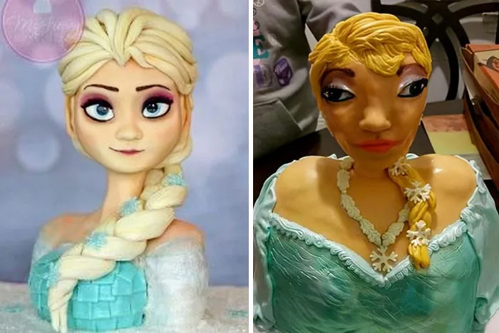 The Cake That Was Ordered And The Cake That Arrived