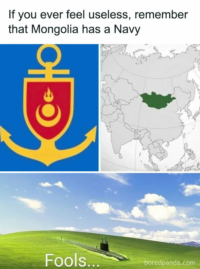 Landlocked Navy Logic