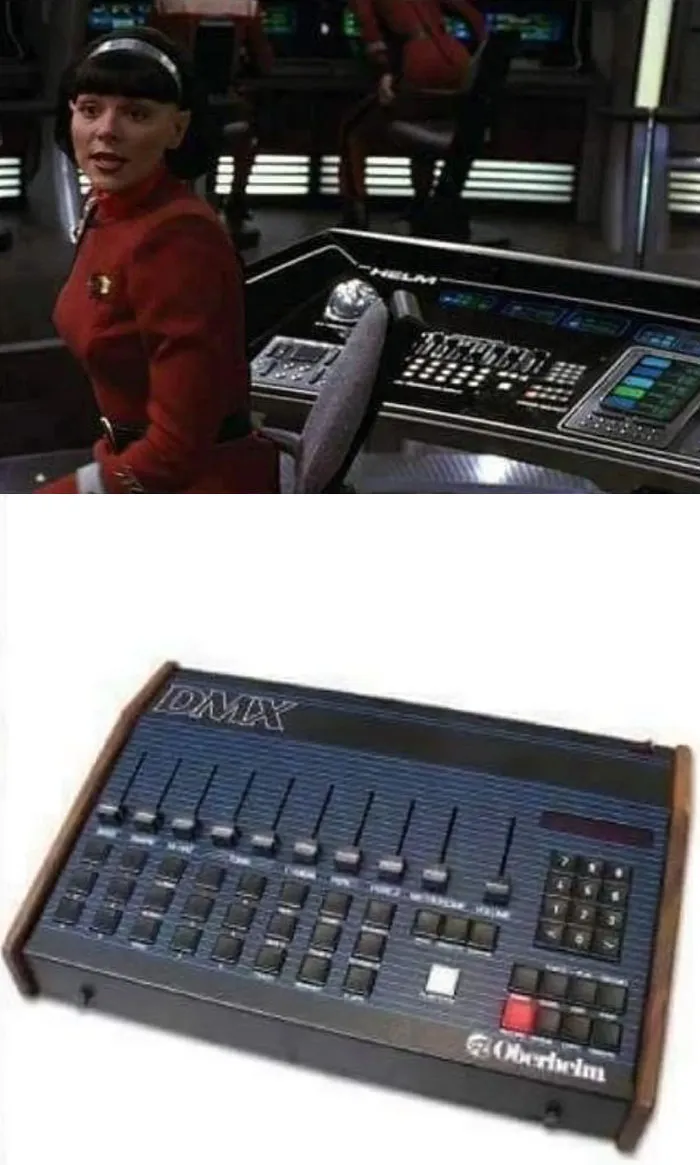 Remember In Star Trek Vi: The Undiscovered Country When Kim Cattrall Controlled The Uss Enterprise With A Drum Machine?