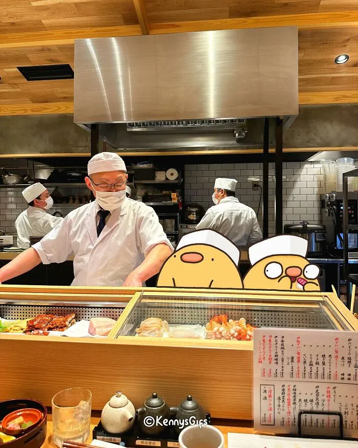 Birb, Bread, And Poku Take On The Real World In These 27 Cute Images By Kenny Mays