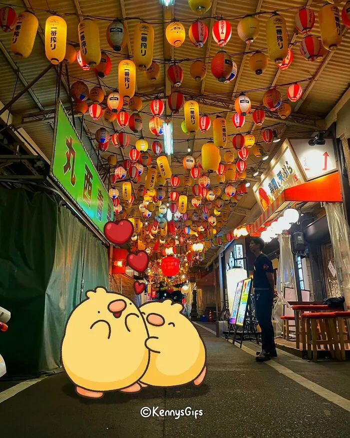 Birb, Bread, And Poku Take On The Real World In These 27 Cute Images By Kenny Mays