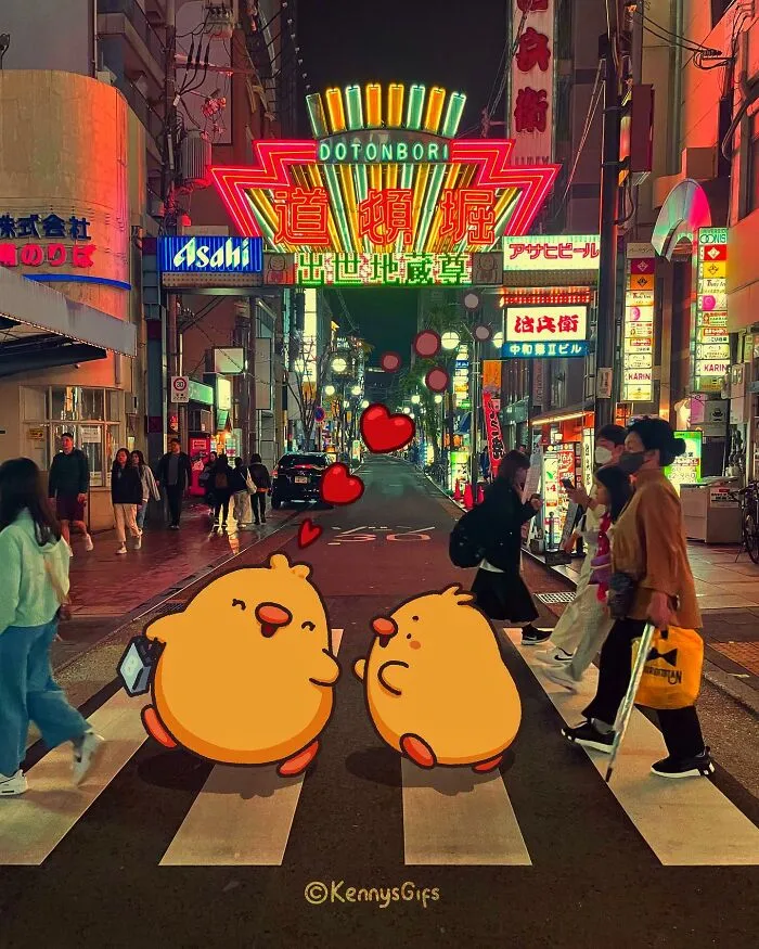 Birb, Bread, And Poku Take On The Real World In These 27 Cute Images By Kenny Mays