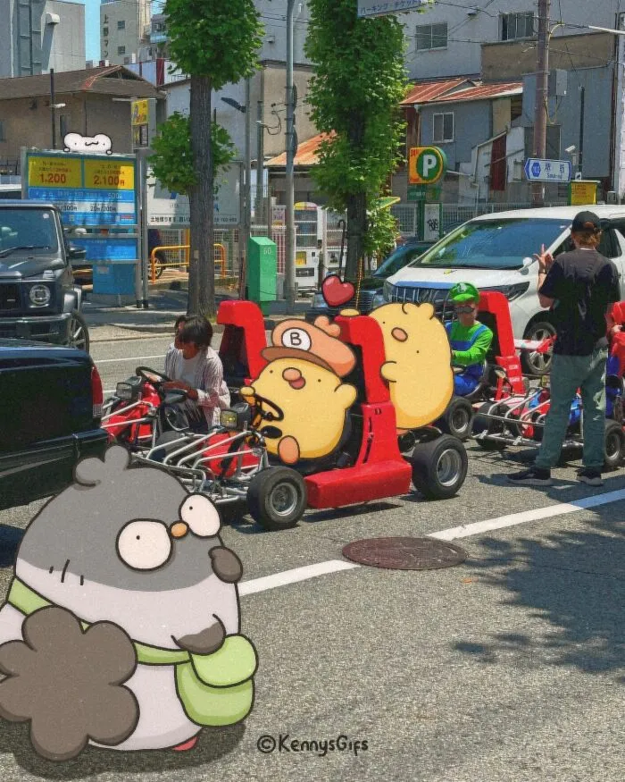 Birb, Bread, And Poku Take On The Real World In These 27 Cute Images By Kenny Mays