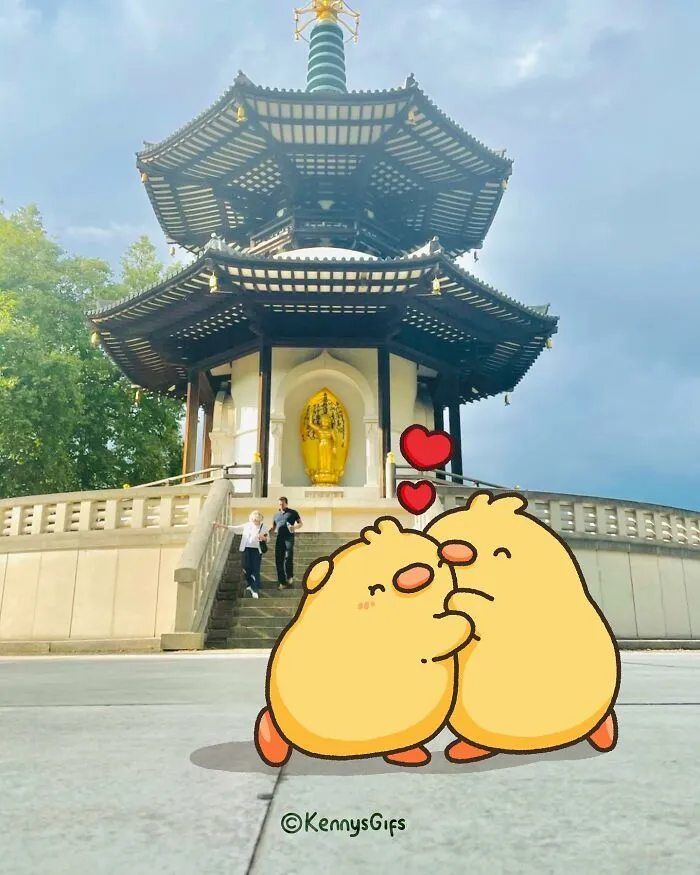 Birb, Bread, And Poku Take On The Real World In These 27 Cute Images By Kenny Mays