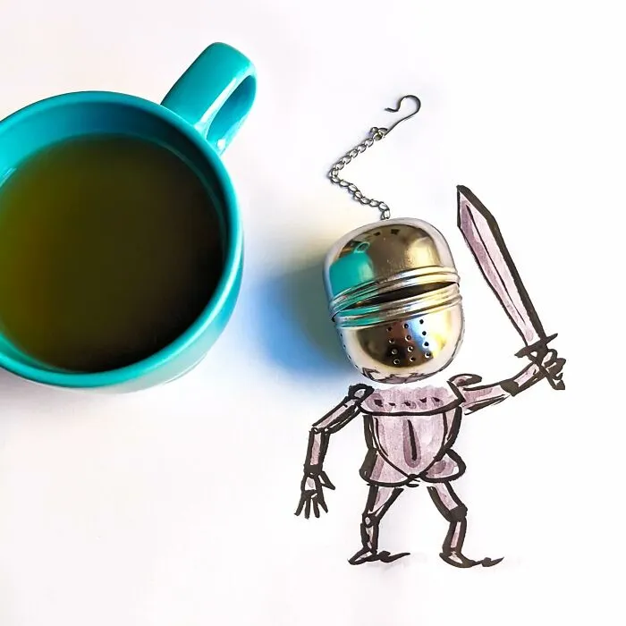 Everyday Objects Come To Life In These 36 Playful Illustrations By Romain Joly
