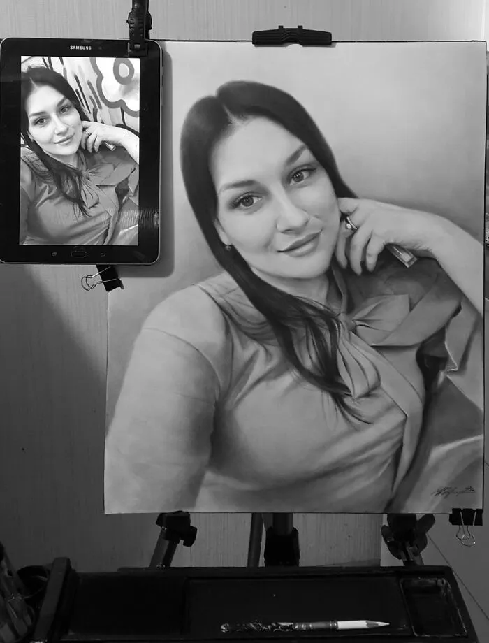 28+ Years Of Experience Shows In This Artist’s Portraits Of People He Drew (30 New Pics)
