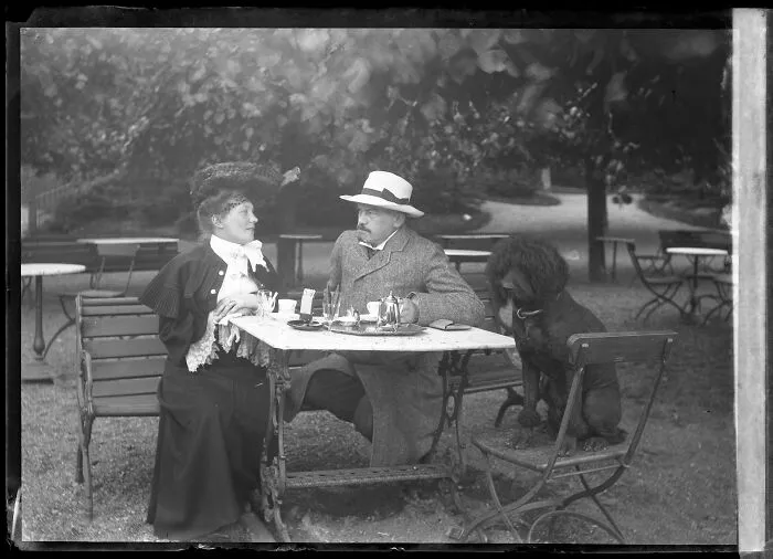 Inga Berentz And Bjorn Hallden, Undated Photo, Circa 1903