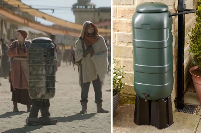 The Book Of Boba Fett [2022], 100 Litre Water Butt Is A Background Droid In Mos Espa, Tatooine