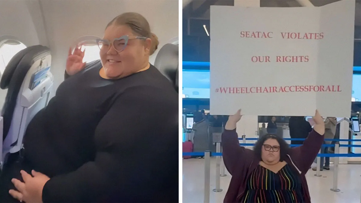 People Are Ruthless After Plus-Sized Woman Complains About Not Being Pushed In Wheelchair