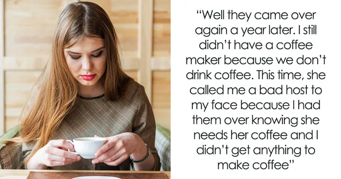 Woman Rants Online As Friend Dubs Her A 'Bad Host' For Not Buying A 'Guest Coffee Maker'