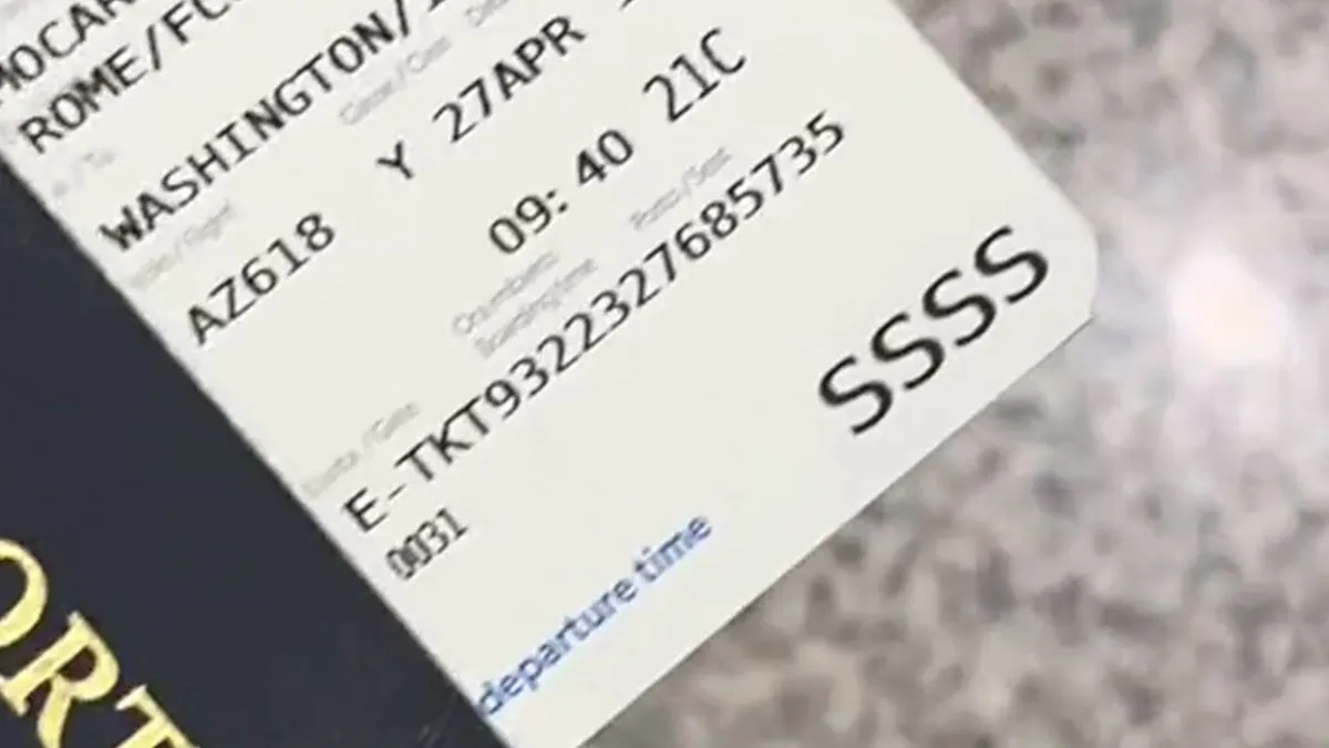 People Are Only Just Realising What the 'SSSS' Code On Boarding Passes Means – And It’s Not Good