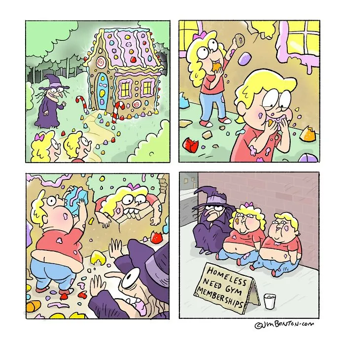 29 Ridiculously Clever Comics By Jim Benton That Are Packed With Unexpected Twists (New Pics)