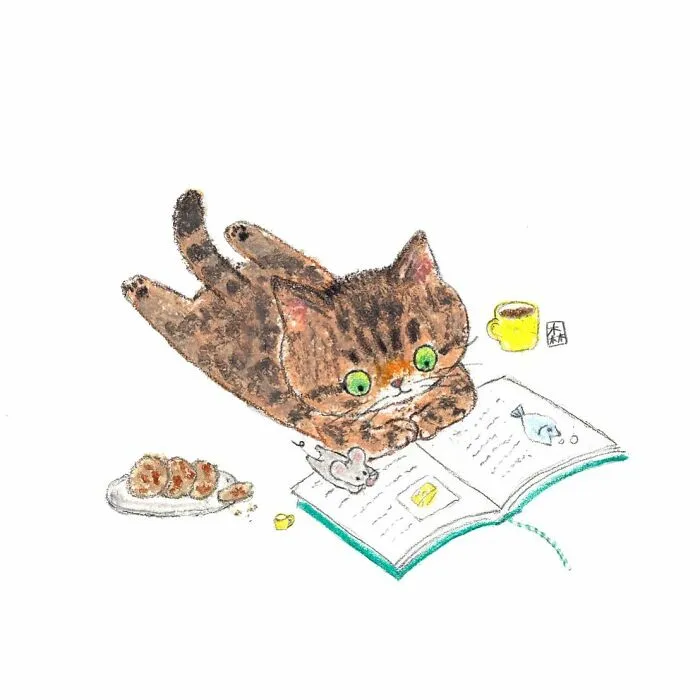 Korean Artist Started To Draw Cats 3 Years Ago, Now She Has The Most Adorable Collection (45 Pics)