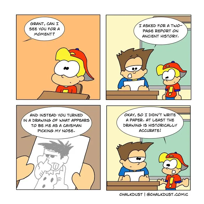 This Artist's Comics Nail What It’s Like To Survive A School Day (29 Pics)
