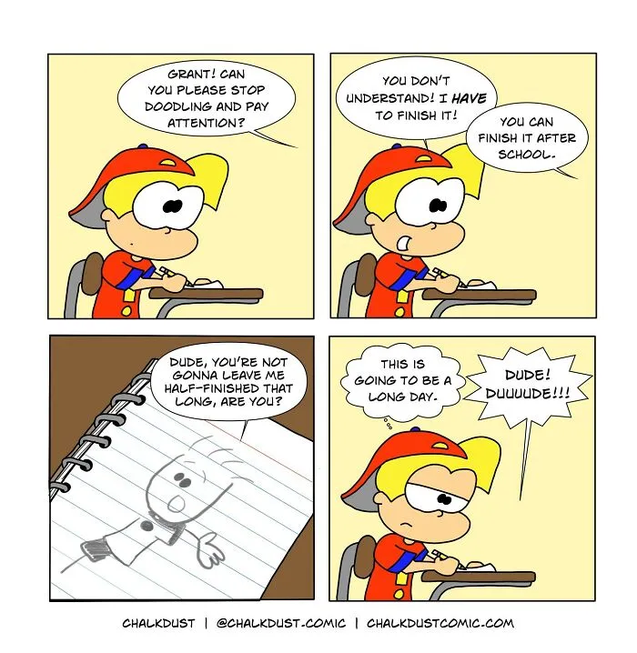 This Artist's Comics Nail What It’s Like To Survive A School Day (29 Pics)