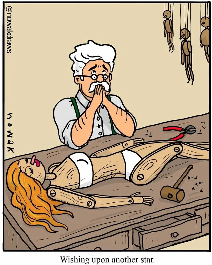 Artist Creates Single-Panel Comics That Are Sure To Lift Your Spirits (46 Pics)